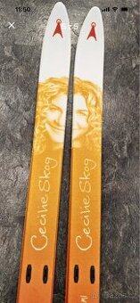 Backcountry lyže Asnes Cecila 175cm s vázáním a pásy