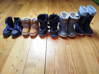 dětské boty velikost 26