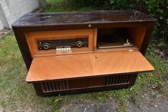 staré rádio Philips F6X63A