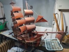 Prodám bambusovou loď