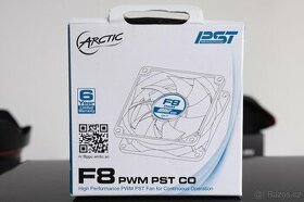 Arctic F8 PWM PST CO (80mm ventilátor s kul. ložisky)