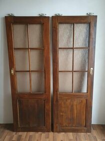 Posuvné dřevěné dveře interiérové - 1