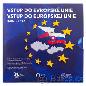 Sada mincí 2024 Vstup ČR a SR do Evropské unie stan