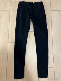 Dívčí tmavě modré džínové kalhoty Skinny C&A 176/CS-S