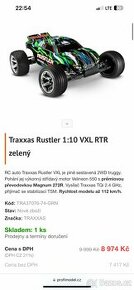 Rc 1:10 Traxxas Rustler VXL 2wd