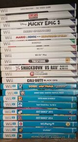 Hry a příslušenství na Nintendo Wii a Wii u
