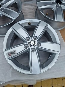 Nové alu kola sada 5x100 15" 5,5J ET40 Fabia 4 IV, Polo