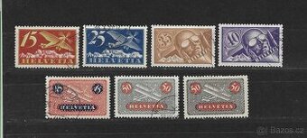 11 - Známky Švýcarsko - Mi: 179-184 - Kompl. série (r. 1923)