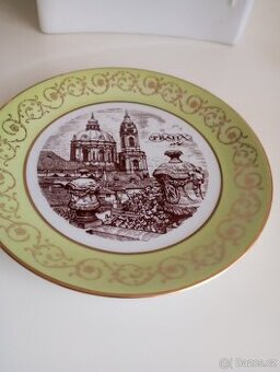 Retro dezertní talirek Praha