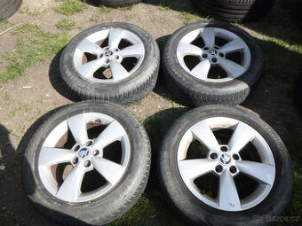 4x orig. alu škoda (5x100) pneu 185/60 r15