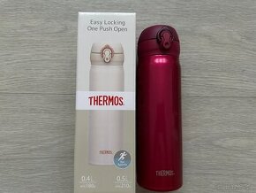 Thermos Mobilní termohrnek - jahodový 500 ml - 1