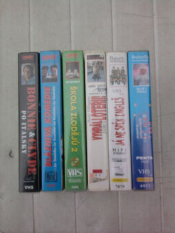 Staré originálne VHS VIDEOKAZETY (Komedie)
