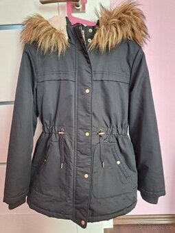 Dívčí zimní bunda, parka 146/152