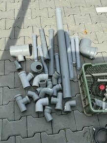 Trubky na okapy kolena PPR zbytek ze stavby - 1