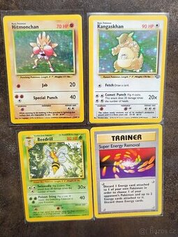 Pokemon kartičky 1999,2000