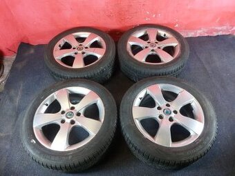 ALU disky 5x112 R17 se zimními pneu 215/55 R17