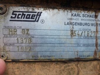 Schaeff HR 12, Terex HR 12 - 1