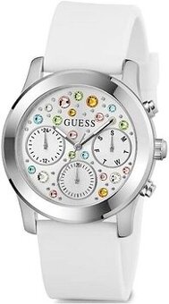 Bílé hodinky Guess