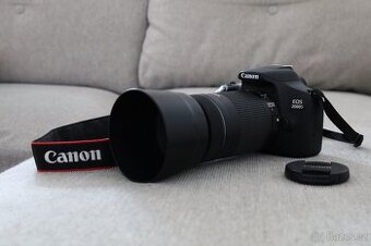 CANON EOS 2000D, 2 objektivy, příslušenství