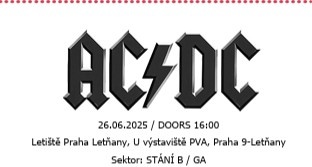 AC DC Praha Letňany