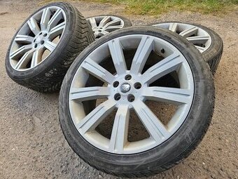 zimní r22" alu kola 5x120 10jx22 et50 pneu 275/40 - 1