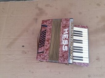 Harmonika akordeon Hess klingenthal