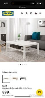 Prodám konferenční stůl IKEA Lack