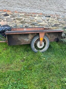 Vozík za Tera / Vari – plně funkční, pevný rám