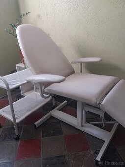 Kosmetické lehátko+vozík