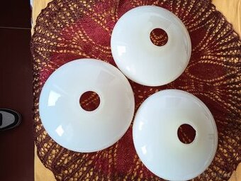 Prodám 3 starožitná stínidla na lustr