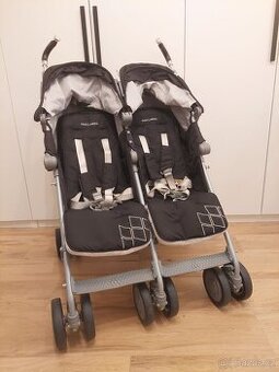 Kočárek golfky pro dvojčata Maclaren Twin Techno