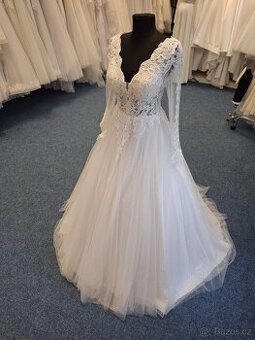 Svatebni saty velikost 38.