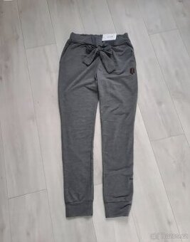 Nové stylové tepláky/kalhoty s mašlí, vel.M (L)