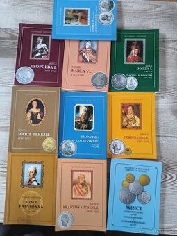 Knihy katalogy mincí