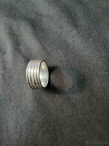 prsten pánsky/unisex střibro so zirkónmi