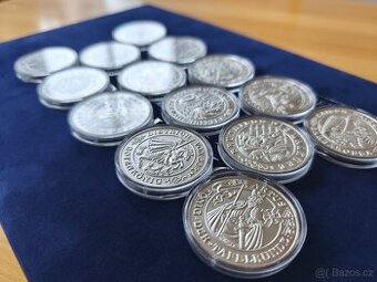 Investiční stříbrné mince Kollektion Germanica (14x20g)