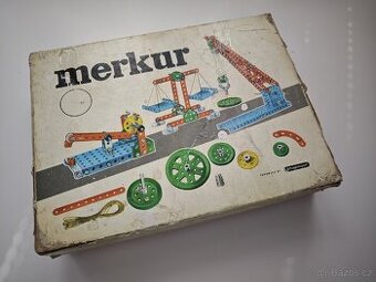 Stará retro stavebnice , Merkur 3 patra.