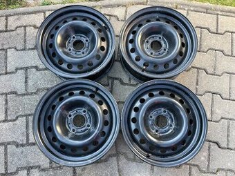 4x zachovalé litá kola 4x108 R16 Peugeot / Citroen