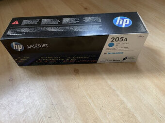 NOVÁ Náplň-Originál do LaserTiskarny-Toner HP205A azurový