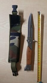 Lovecký velký nůž jako nový včetně pouzdra - 1