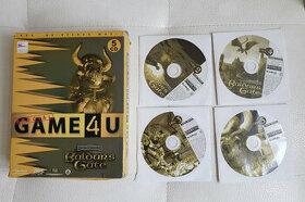 PC hra Baldurs Gate - krabicová verze, návody