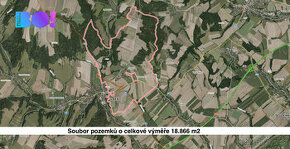 Prodej pole, 18866 m², Děrné