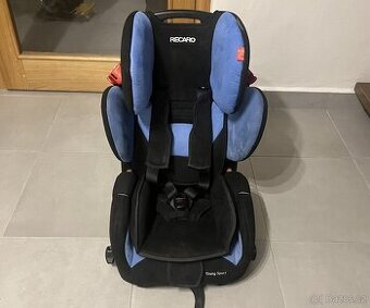 Autosedačka Recaro Young Sport (9-36 kg) - modrá barva
