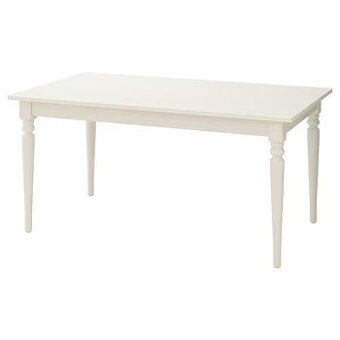 Jídelní stůl Ikea Ingatorp bílý