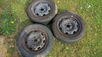 Prodám 3 kusy kol R14 5x100
