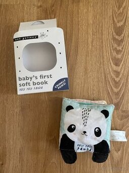 WEE gallery Měkká knížka Roly Poly Panda
