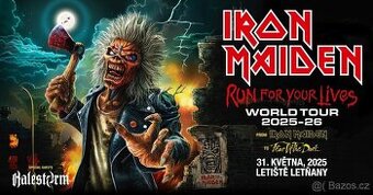 Iron Maiden, 1x stání, 31.5., Praha