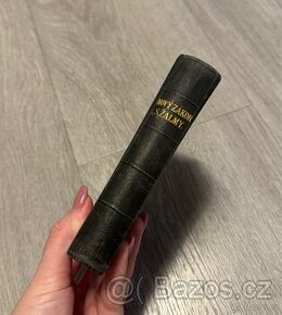 Historická kniha - nový zákon s žalmy 1921 - 1
