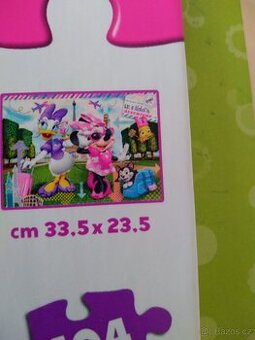 Puzzle Trefl , 100 kusů, dílů ,MICKEY MOUSE 2 x foto nové