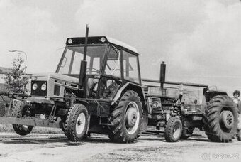 Zetor 7011 nepoužitelný zbytek traktoru a platné doklady